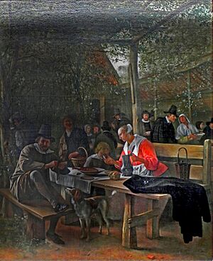 Jan Steen (1)Wirtshausgarten