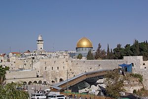 Jerusalem Dome of the rock BW 13