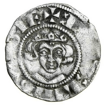 John I Duke of Brabant effigy silver coin