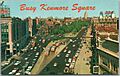 Kenmore Square 1950s postcard