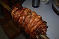 Lechon liempo (pork belly lechon) Philippines