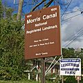Ledgewood, NJ - Morris Canal, Inclined Plane 3 East - information sign