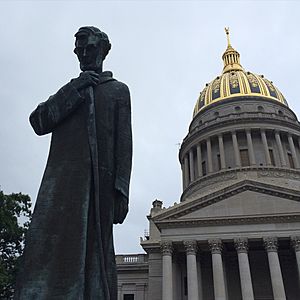 Lincoln at WV Capitol