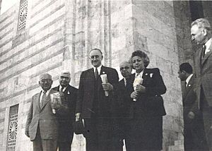 Məhəmməd Əmin Rəsulzadə dostları ilə (4)
