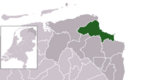 Location of Eemsdelta
