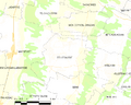 Map commune FR insee code 32041