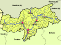 Map of South Tyrol (de)