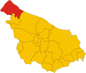 Fasano within the Province of Brindisi