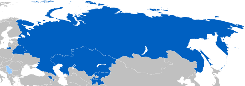 Map of the CSTO
