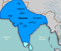Mauryan Empire Map