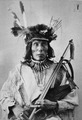 Medicine Bear-Ma-To- Ican. Cut Head, Sioux, 1872 - NARA - 519022