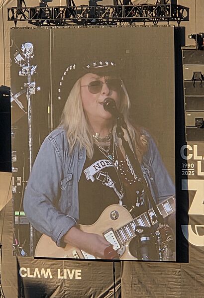 Melissa etheridge clam rock 2025