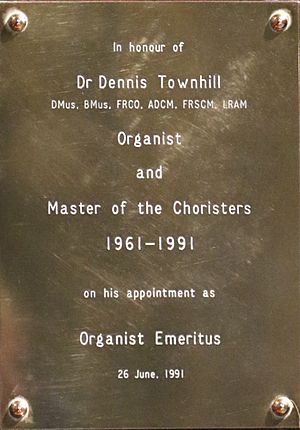 Memorial to Dennis Townhill