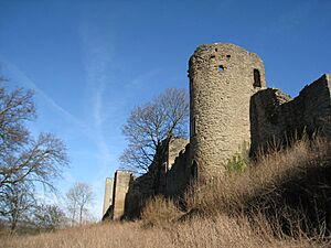 Mortimer's Tower at Ludlow Castle