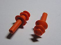 Musicians orange plugs