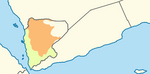 North yemen religion map