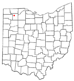 Location of Napoleon, Ohio