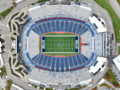 Overhead view of Highmark Stadium in 2022