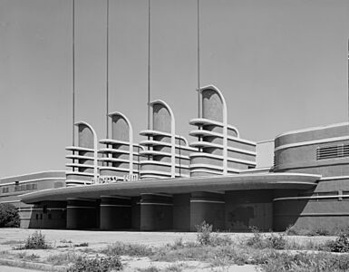 Pan-Pacific Auditorium entrance