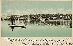 Petoskey, Michigan from the harbor (NBY 2798)