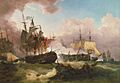 Phillip James De Loutherbourg - The Battle of Camperdown - Google Art Project