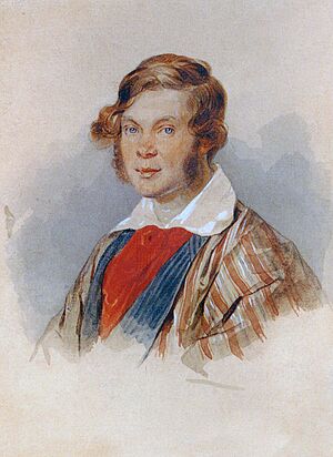 Pyotr Vyazemsky by Sokolov