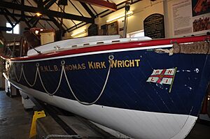 RNLB Thomas Kirk Wright in Poole Lifeboat Museum (8937)