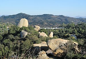 Rock formation, Hidden Meadows, California