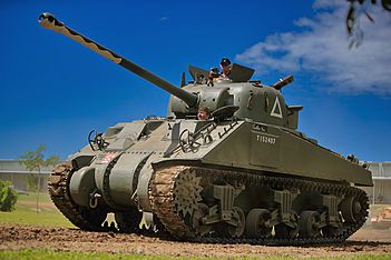 Sherman Firefly at AusArmourfest