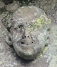 Shugborough shepherds monument bald head