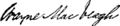 Signature of Isaac Wayne MacVeagh (1833–1917)
