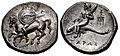 Silver stater from Tarentum from 290-280 BC