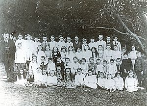 Tallegalla State School students, circa 1915