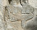 Taq-e Bostan - fallen Roman
