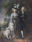 Thomas Gainsborough - Mr and Mrs William Hallett ('The Morning Walk') - WGA8418