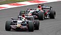 Toro Rosso duo 2008 Japan free practice