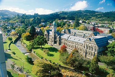 University of Otago in Dunedin, NZ
