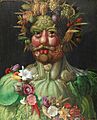 Vertumnus årstidernas gud målad av Giuseppe Arcimboldo 1591 - Skoklosters slott - 91503