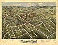 View of Danbury, Conn. 1875. LOC 74693229