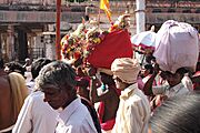 Virupaksha Temple, Hampi, India, Religious festival in Shiva Temple