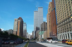 WTC-looking north