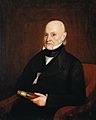 William Hudson, Jr. - Portrait of John Quincy Adams (1844) - Google Art Project