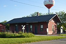 Chicago, Burlington & Quincy Railroad Depot (Wyoming, Illinois)