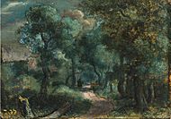 'Woodland Path' by Hercules Segers