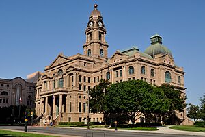 0011Tarrant County Courthouse Full E Fort Worth Texas