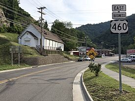 U.S. Route 460 in Grundy