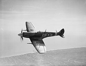 Aircraft of the Royal Air Force, 1939-1945- Supermarine Spitfire. CH12752