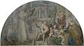 Annibale Carraci & Sisto Badalocchio - Saint Didacus Preaching- MNAC