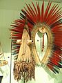 Anteater mask and scratcher used by boys in the Koko ceremony, Kayapo culture, Brazil, c. 1970 - Royal Ontario Museum - DSC09551