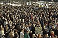 Anti kernwapendemonstratie in Den Haag ( 550 duizend deelnemers ) overzichten m, Bestanddeelnr 253-8817
